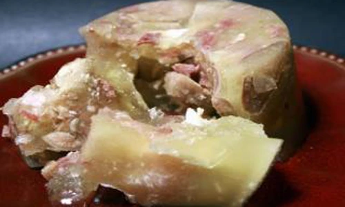 Cận cảnh món mũi nai nấu đông tuyệt ngon 