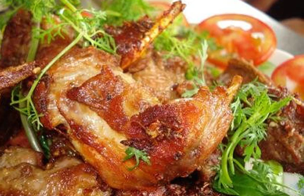 Tuyệt ngon món thịt chuột khìa nước dừa