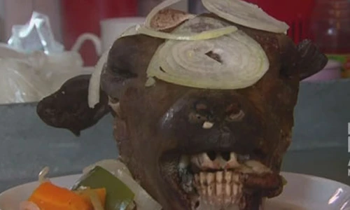 Tận mục món đầu cừu trứ danh tại Mông Cổ