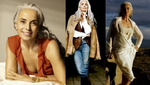 Sốc người mẫu già U60 thân hình nóng bỏng như gái son