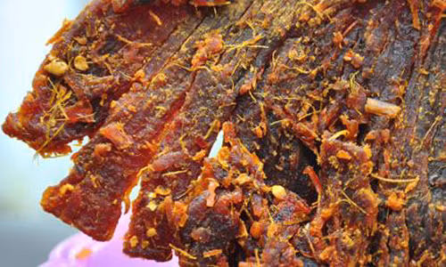 Chảy nước miếng với đặc sản thịt nai khô nguyên chất