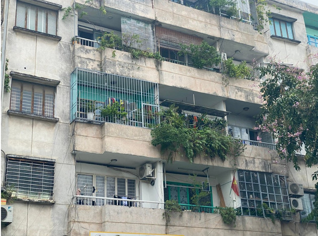 Một chung cư cũ ở phường Tân Sơn Nhì, TPHCM lắp đặt các chuồng cọp. coinoicanho-1.png