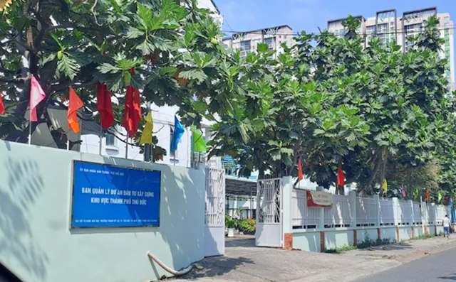 Tại Ban QLDA Đầu tư Xây dựng khu vực TP Thủ Đức, nhà thầu trúng 2/2 gói thầu, trị giá 15,728 tỷ đồng. Ảnh IT. bqlda-thuduc-1.png