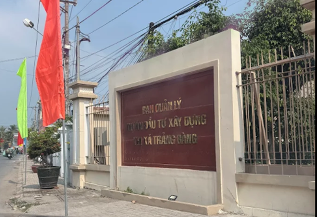 Ban QLDA Đầu tư Xây dựng thị xã Trảng Bàng cũ là nơi nhà thầu Hoàng Anh My có số lượng và giá trị trúng thầu cao nhất. Ảnh IT. bqlda-trangbang-2.png