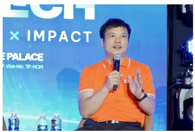 Ông Nguyễn Văn Khoa - Tổng Giám đốc FPT chia sẻ tại Leaders Forum 2025. nguyendangkhoa-1.png