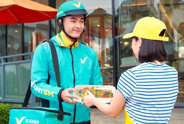 Xanh SM Ngon sẽ cạnh tranh trực tiếp với GrabFood, ShopeeFood và beFood. Ảnh: GSM. xanh-1.png