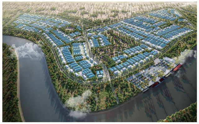 Phối cảnh Khu công nghiệp Tân Trào. Ảnh: Vingroup. kcn-tantrao-1.png