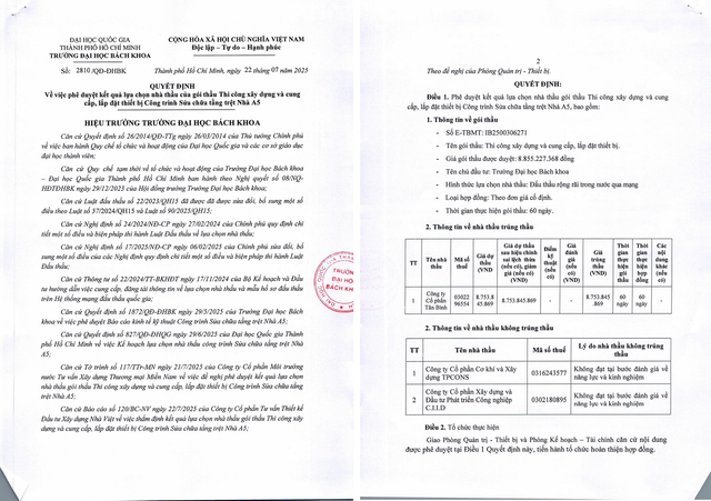 Trích một phần Quyết định số 2810/QĐ-ĐHBK. Nguồn MSC qdinh2810-1.png