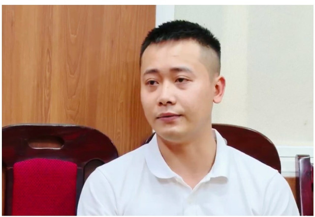 Bị can Phạm Quang Linh. Ảnh: CACC qlinh-1.png