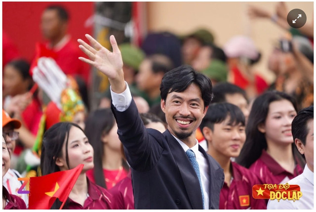 Đen Vâu tự hào khi góp mặt trong dàn nghệ sĩ của Lễ diễu binh, diễu hành. Ảnh: Văn Nguyện. sao-2.png
