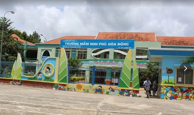 Trường Mầm non Phú Hòa Đông (xã Phú Hòa Đông, TP HCM). Ảnh IT. mn-phuhoadong-1.png