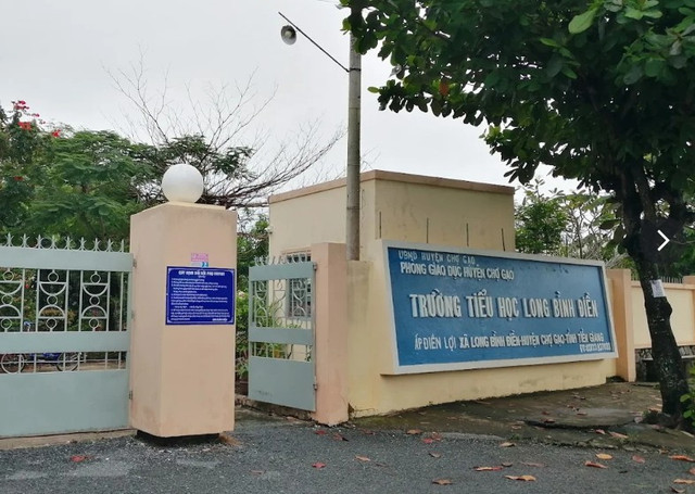 Trường Tiểu học Long Bình Điền. Ảnh IT. Trường Tiểu học Long Bình Điền. Ảnh IT.