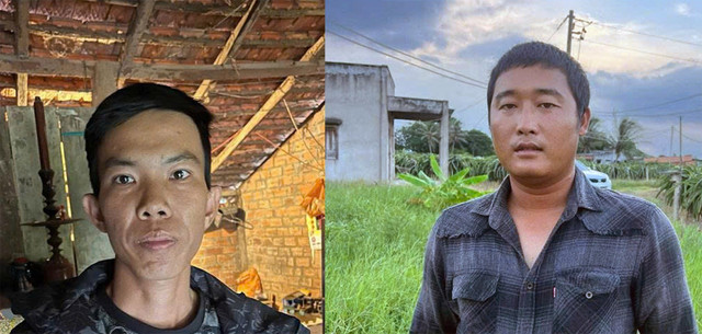 2 đối tượng gây ra vụ án. Ảnh: Công an Lâm Đồng untitled-1.jpg