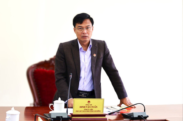 UBND tỉnh Lâm Đồng họp bàn kế hoạch tổ chức Đoàn đại biểu dự lễ kỷ niệm 80 năm Quốc khánh tại Hà Nội. Ảnh: TH img-3120-1.jpg