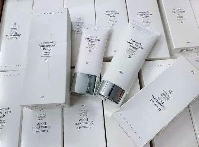 Sản phẩm kem chống nắng Hanayuki Sunscreen Body. Ảnh: Internet img-9016-1747448877282-17474488782011358884384-1747451223751-1747451225778666308594.jpg