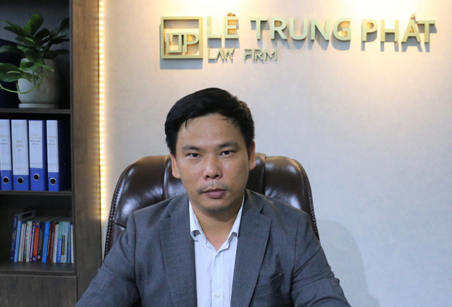 Luật sư Lê Trung Phát – Giám đốc Hãng luật Lê Trung Phát (TP HCM). anhphat5-1.jpg