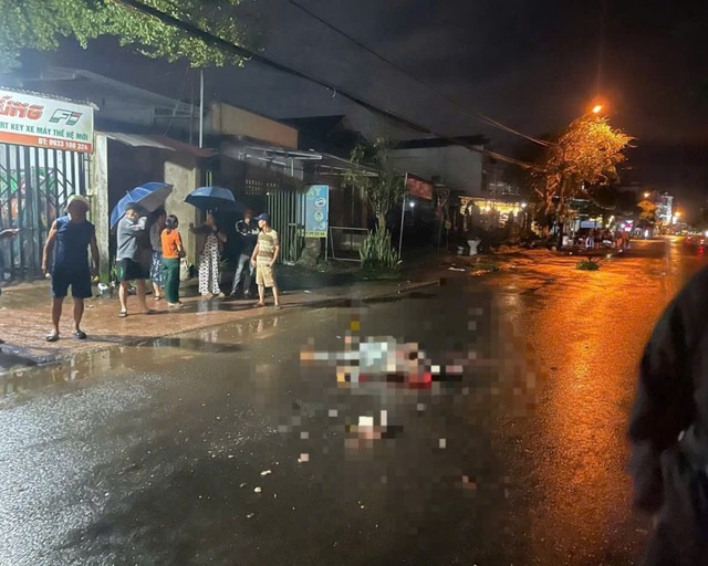 Hiện trường vụ tai nạn. Ảnh: H.Đ 11.jpg