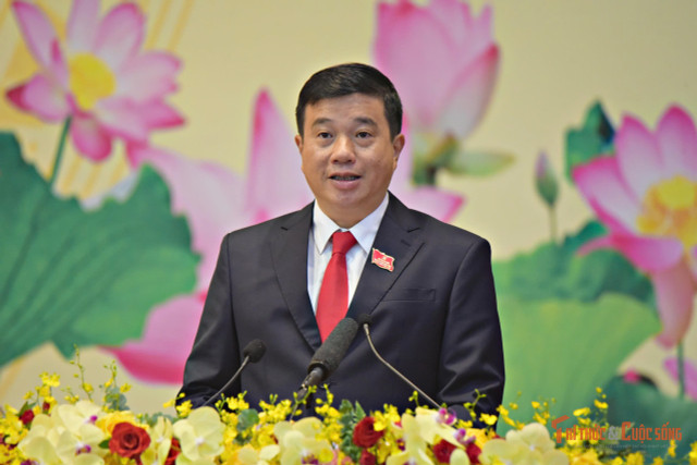 Đồng chí Y Thanh Hà Niê Kđăm, Ủy viên Trung ương Đảng, Bí thư Tỉnh ủy tỉnh Lâm Đồng phát biểu bế mạc Đại hội. kto-br_342aad4a2228af76f6392.jpg