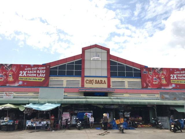 Chợ Sa Ra (nay là chợ Phú Thịnh), xã Hàm Thuận, tỉnh Lâm Đồng. 4.jpg