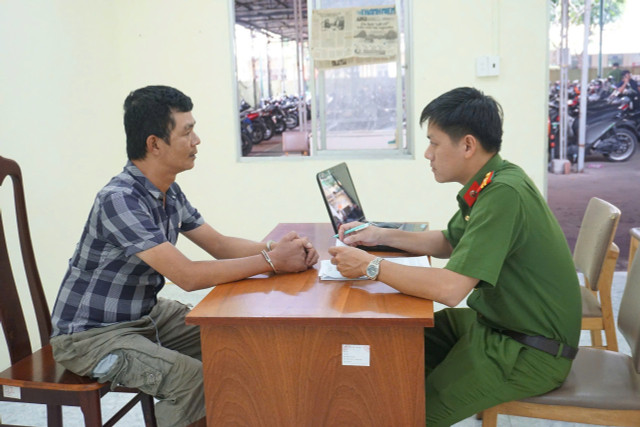 Đối tượng Trần Như Phước. Ảnh: CACC anh-1-cqcsdt-catp-lay-loi-doi-tuong-tran-nhu-phuoc.jpg