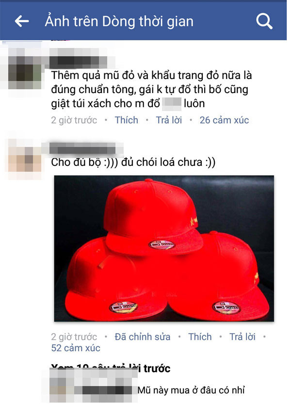 Nhiều dân mạng hài hước còn cho rằng, nếu sử dụng cả một 'set' màu đỏ bao gồm iPhone 7 đỏ, xe đỏ, mũ bảo hiểm đỏ, giày đỏ... thì sẽ trở thành 'Red công tử' vạn người mê. Trào lưu này khiến chúng ta nhớ lại trào lưu khoe giày đỏ từng gây sốt thời gian trước.