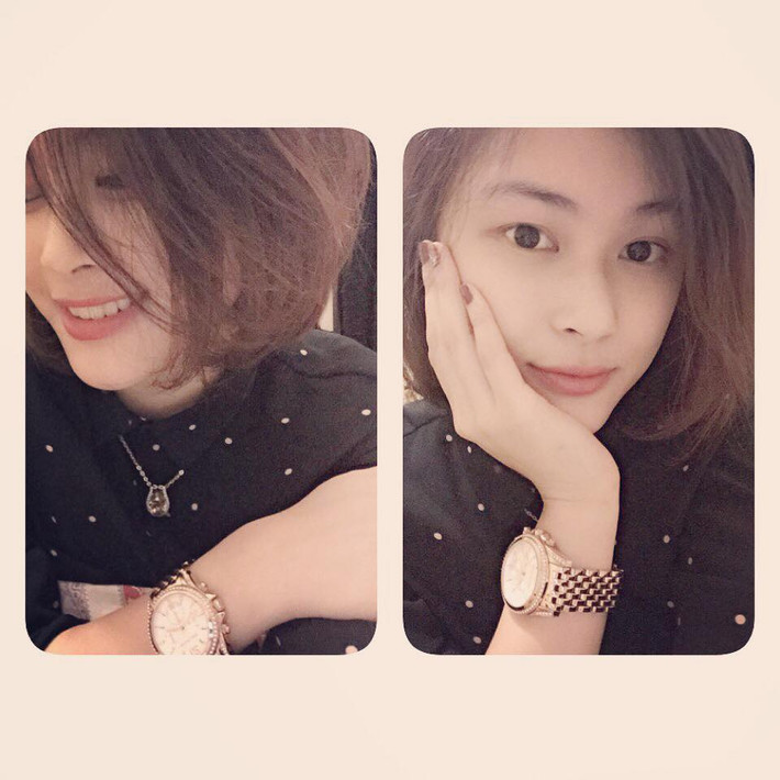Điểm khác biệt lớn nhất, dễ nhận biết nhất giữa Thu Giang và hot girl Hạ Vi là đường cằm. Hạ Vi có đường cằm chuẩn V-line rất thời thượng, trong khi cằm của Thu Giang lại ngắn hơn khá nhiều. Tuy vậy, đặc điểm này vẫn không khiến nhan sắc bản sao hot girl Hạ Vi bị ảnh hưởng nhiều.
