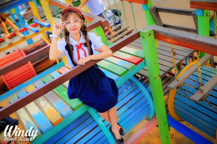 Có cơ hội làm việc cùng nhiều nhiếp ảnh gia trẻ, từ nghiệp dư tới chuyên nghiệp, Thanh Nhã sở hữu rất nhiều bộ ảnh bắt mắt với nhiều concept độc đáo.