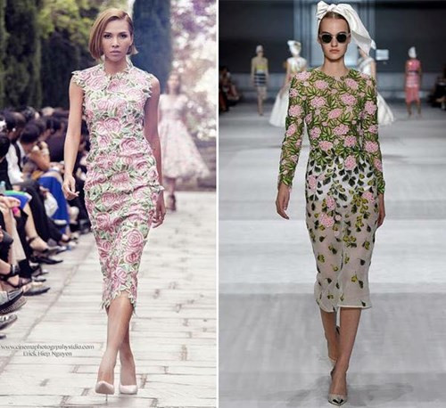 Mẫu thiết kế Đỗ Mạnh Cường và D&G.