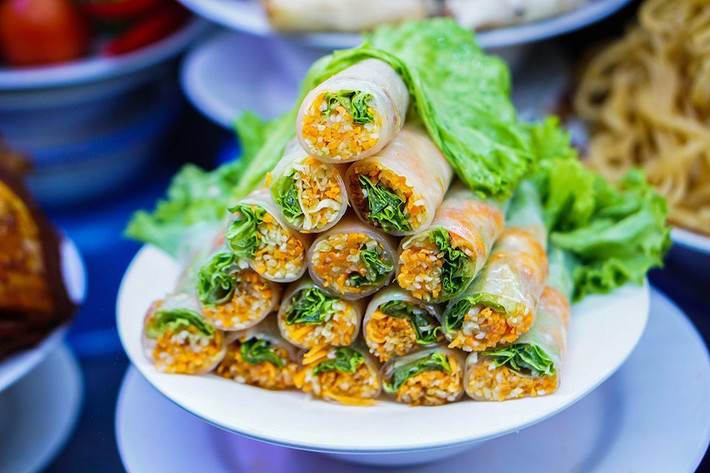 Không thể tin được, đồ ăn ở đây rất hấp dẫn (Ảnh: Tăng Trung Kiên).