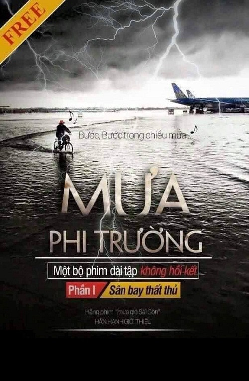 Do ảnh hưởng của mưa lớn và để đảm bảo an toàn nên nhiều chuyến bay không thể cất hay hạ cánh tại sân bay Tân Sơn Nhất. Đợt mưa cũng gây ra tình trạng ngập cục bộ tại các sân đậu số 11, 12, 24 và 27... Trong con mắt hài hước của dân mạng "cảng hàng không" Tân Sơn Nhất sau cơn mưa lịch sử đã trở thành "cảng hàng hải". Hình ảnh biển nước mênh mông ở các sân đậu trở thành bối cảnh chính trong phim "Mưa phi trường".