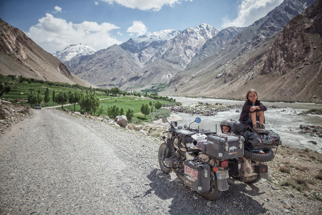 Hành lang biên giới Wakhan ở Tajikistan cao 4000m.