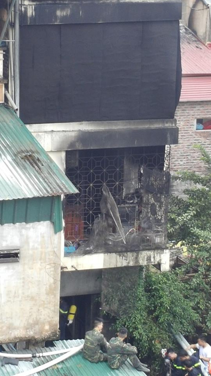 Chủ ngôi nhà bị cháy là vợ chồng ông Nguyễn Văn Nam và bà Nguyễn Thị Vân.