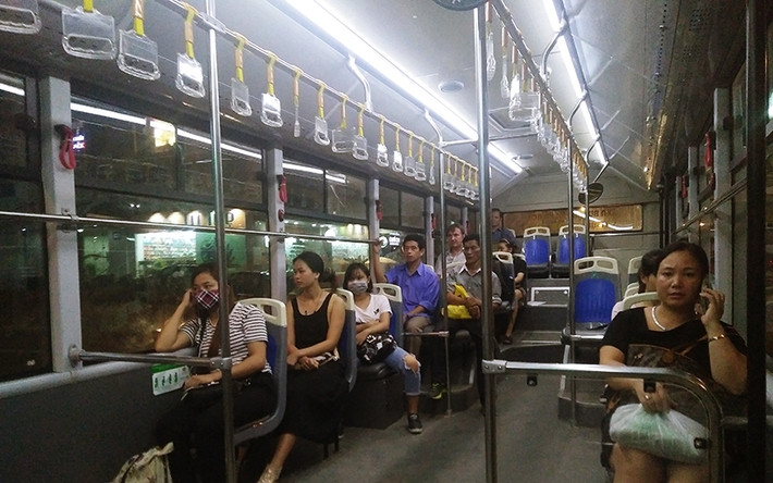 Hành trình di chuyển từ Yên Nghĩa đi Kim Mã chưa đầy 10 hành khách/lượt xe.