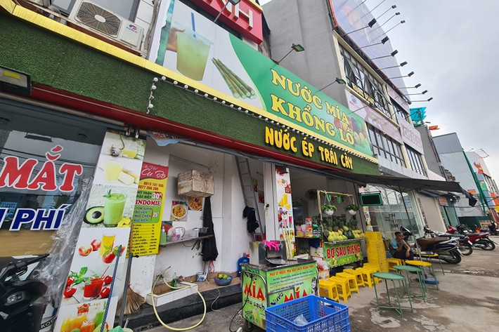 Phần đất còn lại sau khi bị thu hồi đều được người dân sửa sang để kinh doanh, hoặc cho thuê với mức giá giao động từ 4-6 triệu đồng/m2.