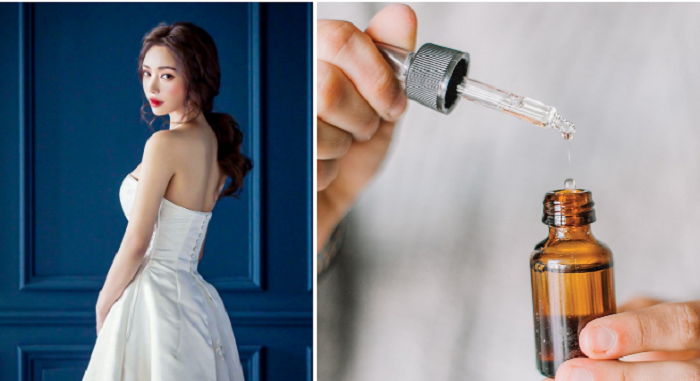 Chống lão hóa bằng retinol: Retinol là thành phần chống lão hóa, giảm nếp nhăn được nhiều chuyên gia da liễu khuyên dùng. Vì retinol dễ gây kích ứng nên các hãng làm đẹp Hàn Quốc sử dụng retinol với tỷ lệ thấp, đảm bảo da vẫn khỏe mạnh và không bị thiệt hại nào. Ảnh: @ssovely1024, NewBeauty.<