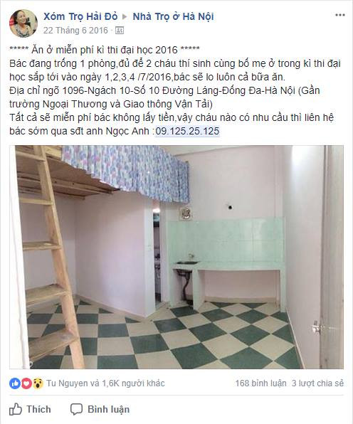 Dù đã đi xa nhưng nhưng tấm lòng của bác chủ nhà dễ thương, đáng kính với nhiều hành động chăm lo, quan tâm tới đời sống vật chất cũng như tinh thần của những "đứa con" từ miền quê lên thành phố học tập và may mắn được sống trong khu nhà trọ đầy ắp tình yêu thuơng và tiếng cười ấy thì vẫn còn đó.