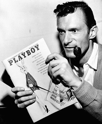 Hugh Hefner thích thời trang theo phong cách Ivy League. Ảnh:StylesIlove.