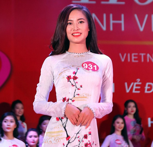Lê Thủy Cúc - nữ sinh Đại học Hàng hải Việt Nam.