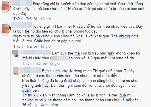Dòng chia sẻ của K.D thậm chí còn khiến anh chàng bị cho là "vơ đũa cả nắm", khơi mào cho những bình luận phân biệt vùng miền khi không phải chỉ ở Thanh Hóa, mà trước đó ở các địa phương khác cũng từng có rất nhiều câu chuyện gây xôn xao cũng chỉ vì "phần ruột" của chiếc bao lì xì.