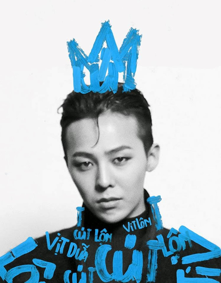 Dưới bàn tay của 9X Sài thành, "ông hoàng K-pop" G-Dragon cũng biết đến sự tồn tại của “Trứng vịt lộn, vịt dữa, cút lộn”.