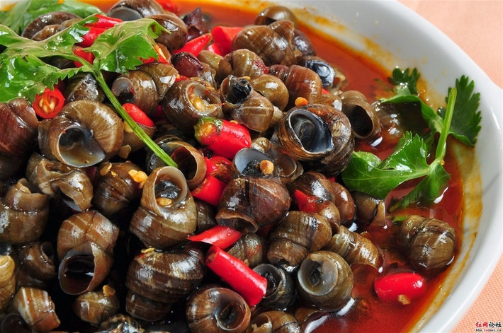 Ốc xào - Ốc xào dừa, ốc xào me hay xào bơ đều có vị ngon "mỡ màng", sánh ngậy. Không như ốc luộc chỉ ăn phần thịt ốc, khi ăn ốc xào bạn còn có thể mút mát vô cùng thích thú. Các quán ốc hay hải sản đều có các món ốc xào. Riêng những quán ốc Sài Gòn, các món xào sẽ đa dạng và phong phú hơn.