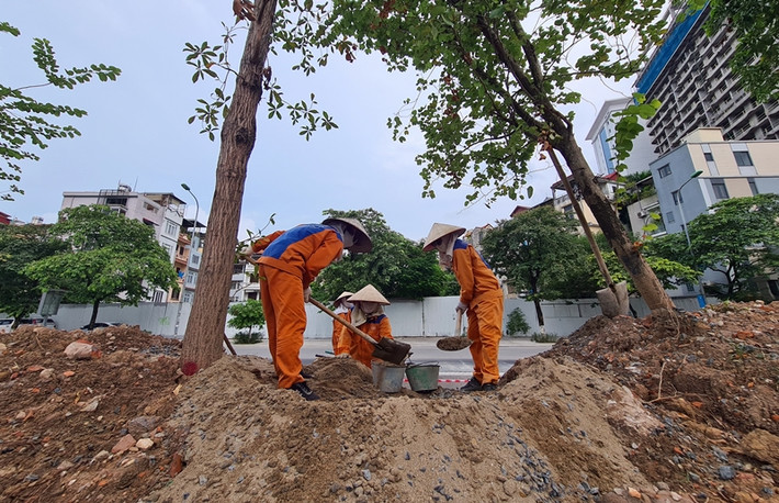 Toàn dự án chỉ còn một số hạng mục chỉnh trang, tạo hình nữa là hoàn thành.