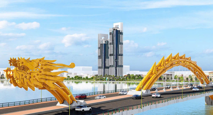 Dự án có tổng diện tích đất là 3765,1m2, quy mô gồm có 446 căn hộ và 8 căn hộ ở và kinh doanh (shop house). Tổng vốn đầu tư lên đến 1.600 tỷ đồng. Thời gian hoạt động là 50 năm kể từ ngày chấp thuận chủ trương đầu tư dự án và thời gian hoàn thành và đi vào hoạt động quý IV/2025. (Ảnh: Phối cảnh dự án).