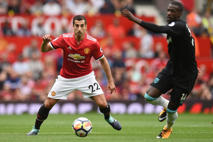 Mkhitaryan ở NH Anh cả mùa trước: 1 kiến tạo. Chỉ sau trận mở màn mùa này: 2 kiến tạo.