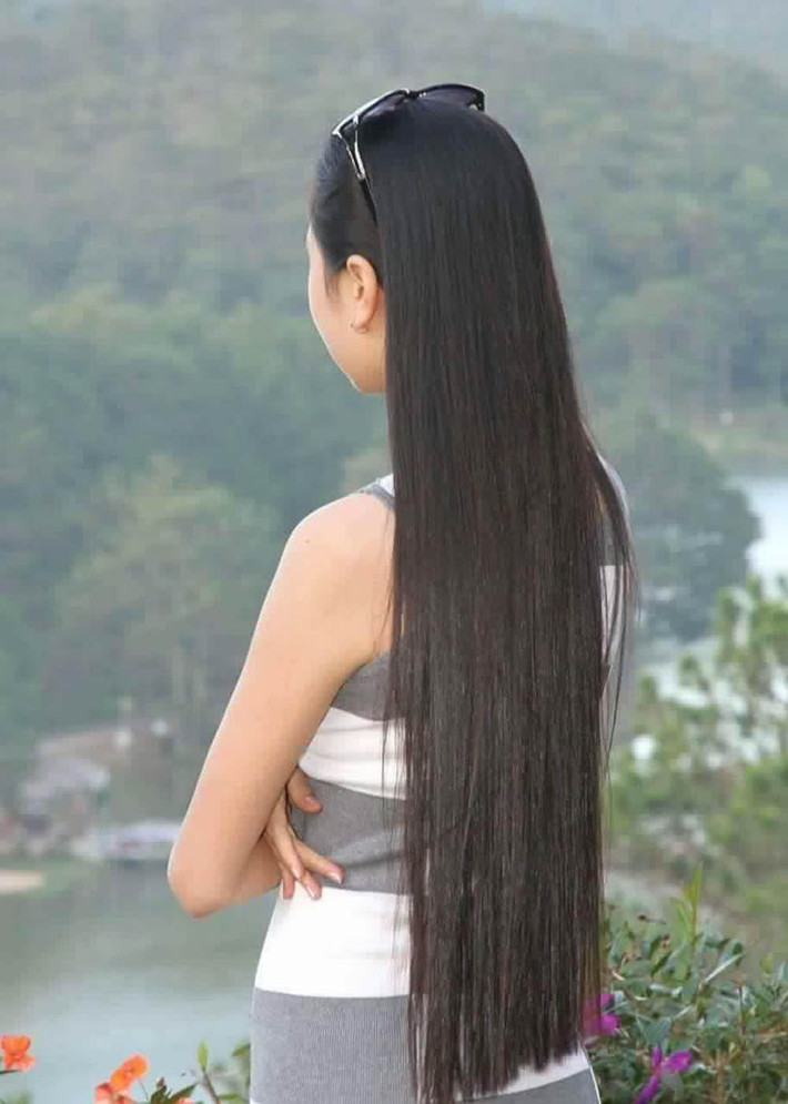 Nguyễn Thị Hà sở hữu mái tóc dài mượt mà, cô cũng nhận được giải phụ "Người có mái tóc đẹp nhất" năm đó.
