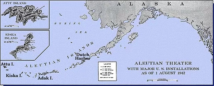 Nhật Bản từng khẳng định một phần đất đai ở Alaska thuộc sở hữu của mình sau trận chiến ở vùng đảo Aleutian. Điều này ‘động chạm’ đến Mỹ và họ đã phải tốn rất nhiều xương máu để giành lại khuc vực này.