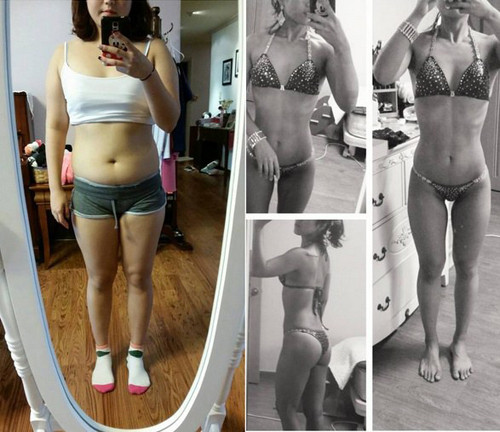Trước khi giảm cân, anh chồng Jin Yoo nặng 83kg và chị Ji Hoo cũng nặng đến 71kg. Thân hình của cả hai người có rất nhiều mỡ thừa ở ngực, bụng, chân, tay… Cặp đôi mũm mĩm giảm cân, ép mỡ bằng cách áp dụng chế độ ăn “toàn xanh” với việc giảm bớt tối đa tinh bột và chất béo.