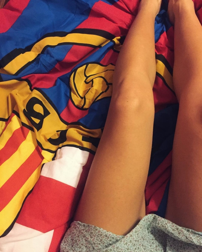 CLB yêu thích nhất của cô là Barcelona.