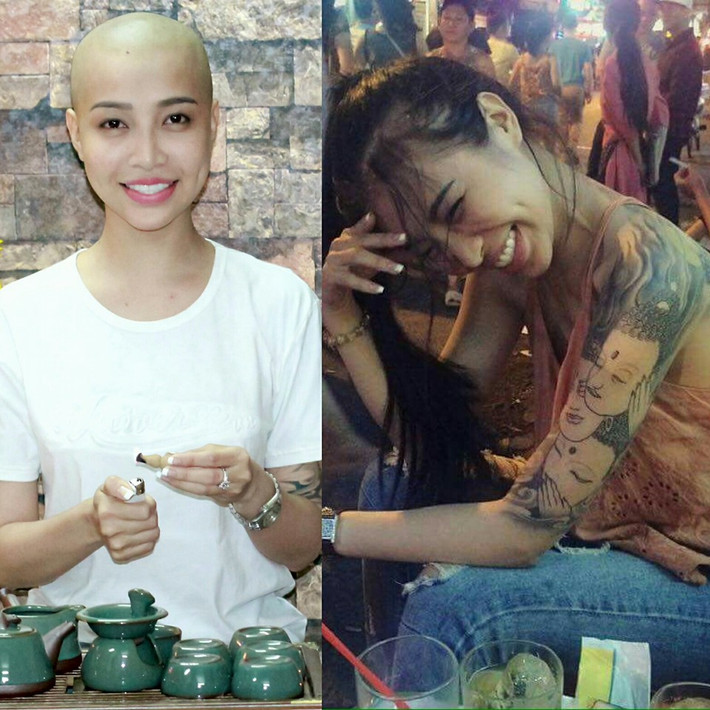 Nguyễn Tuyết Nhi - nickname Lynda mọt sách, vốn là một hot girl xăm trổ 9X khá nổi tiếng ở TP HCM, Đồng Tháp khi có một phong cách, ngoại hình rất thú vị. Đam mê xăm nghệ thuật từ nhỏ, lớn lên Tuyết Nhi trở thành nhân vật gây tò mò cho vô số bạn trẻ miền Nam khi sở hữu một hình xăm đầu tượng Phật rất lớn trên lưng và chạy dọc xuống bả vai. Dù nổi tiếng, nhưng với hình xăm lớn này, Tuyết Nhi cũng phải mang ít nhiều tai tiếng từ những người vốn có ác cảm với những cô gái xăm mình.