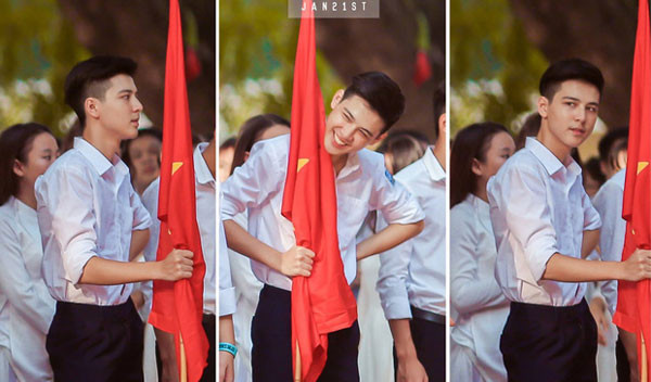 Trở thành từ khóa được tìm kiếm nhiều nhất trên mạng xã hội sau ngày khai giảng, hot boy cầm cờ Phạm Hồng Đăng học sinh lớp 10, trường THPT Phan Đình Phùng (Hà Nội) từ chối xuất hiện trên báo chí, tiếp tục khóa Facebook nhưng vẫn khiến dân mạng rần rần chờ đợi.